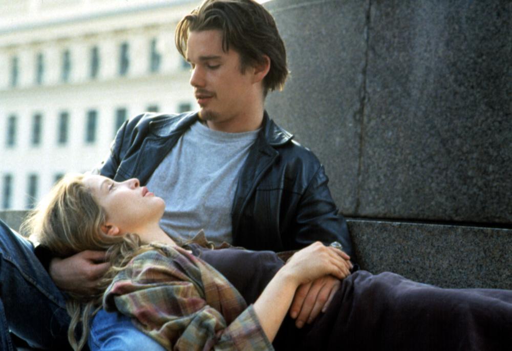 BEFORE SUNRISE, Julie Delpy, Ethan Hawke, 1995